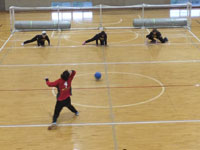 2017日本ゴールボール選手権大会女子予選大会の様子