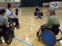 障害者アスリートマルチサポート事業アーチェリー競技練習会・記録会・交流会の様子