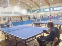 障害者アスリートマルチサポート事業卓球競技練習会の様子