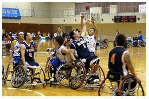 のじぎく杯車椅子バスケットボール大会