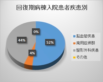 グラフ | 入院件数・入院患者疾患別内訳 回復期病棟（令和5年度）